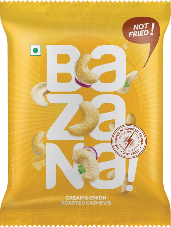 Cream & Onion Roasted Cashews