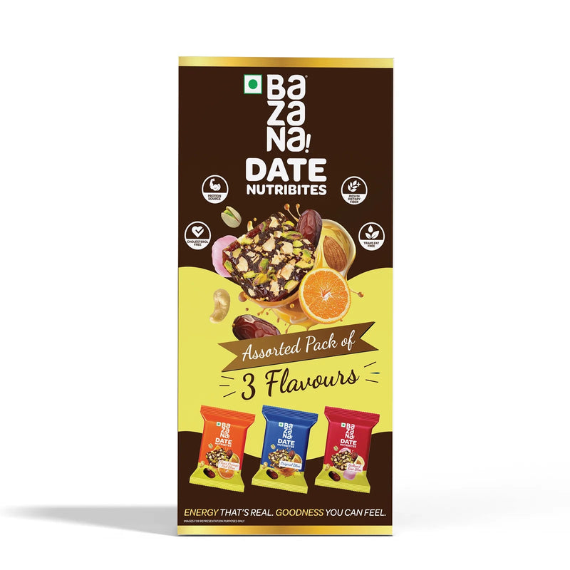 Date Nutribites — Assorted Pack of 3