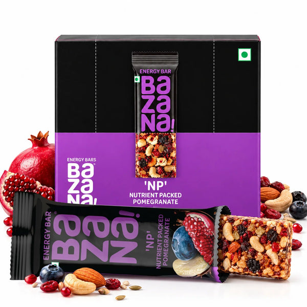 Energy Bar — 'NP' Nutrient Packed Pomegranate