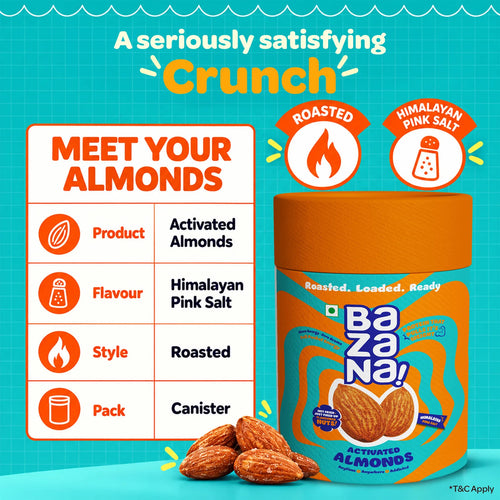 Activated Almonds — Himalayan Pink Salt