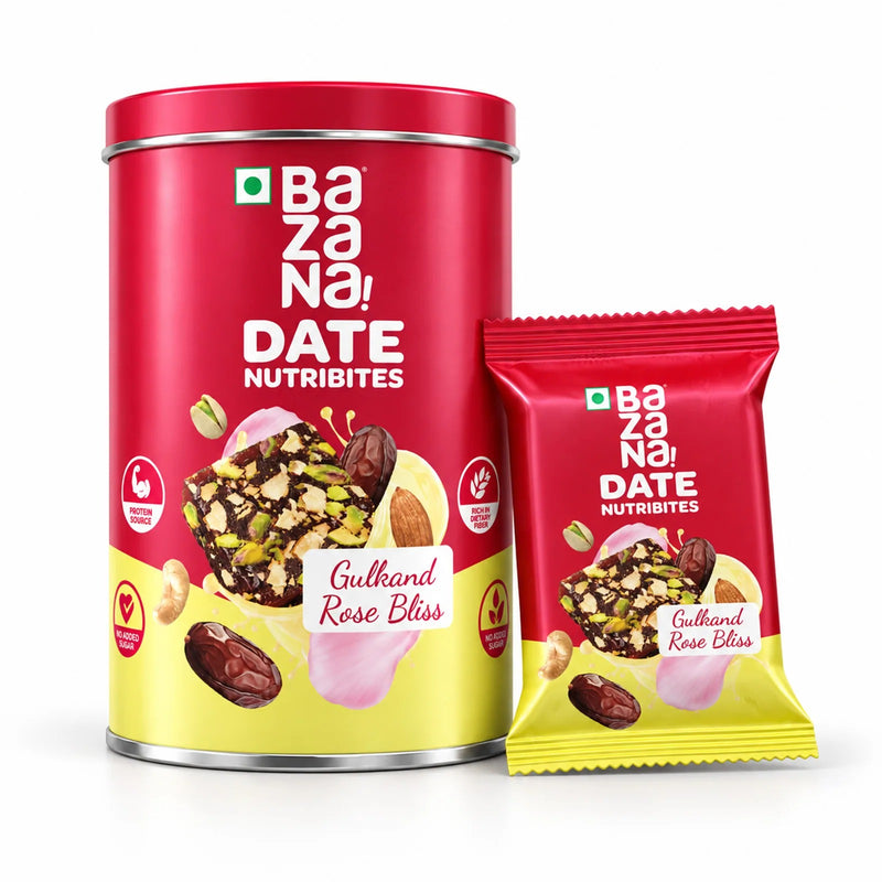 Date Nutribites — Gulkand Rose Bliss Tin