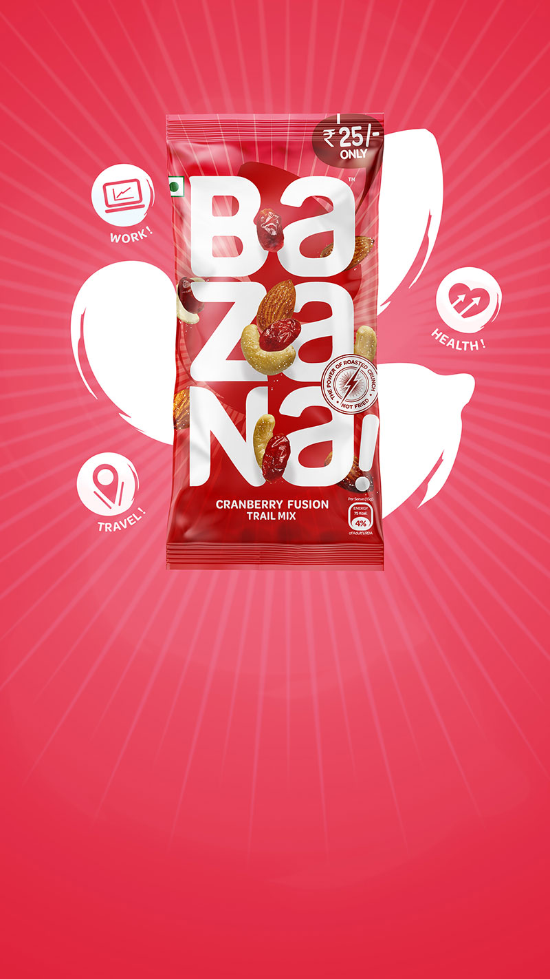 Bazana Healthy Roasted Snacks Not Fried No Oil Snacks